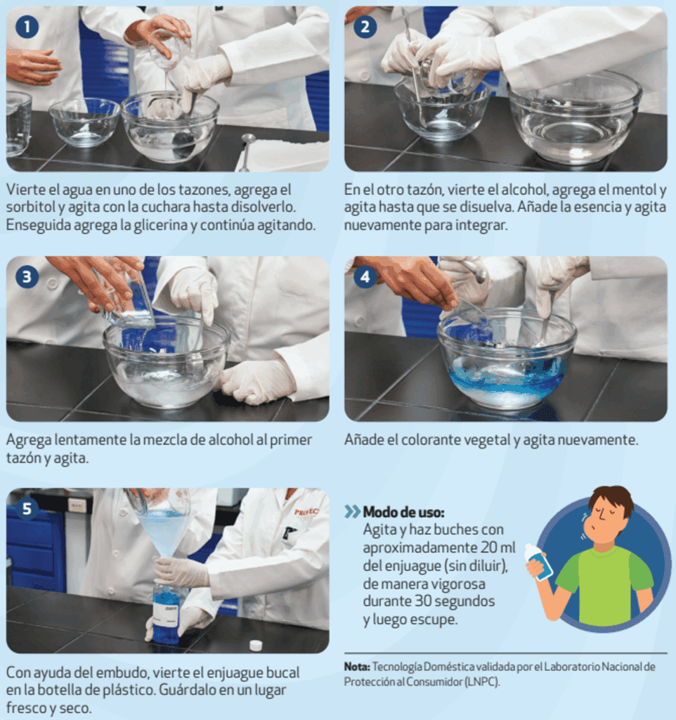 enjuague oral